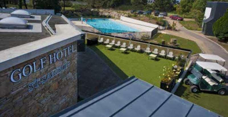 Brit Hotel Golfhotel Saint Samson Pleumeur-Bodou Exterior photo